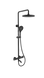 Душова система з термостатом Gappo G24790-6 чорна G24790-6 фото 1
