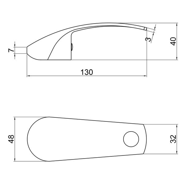 Ручка для змішувача Lidz Repair Mars 040M Chrome SD00040921 фото