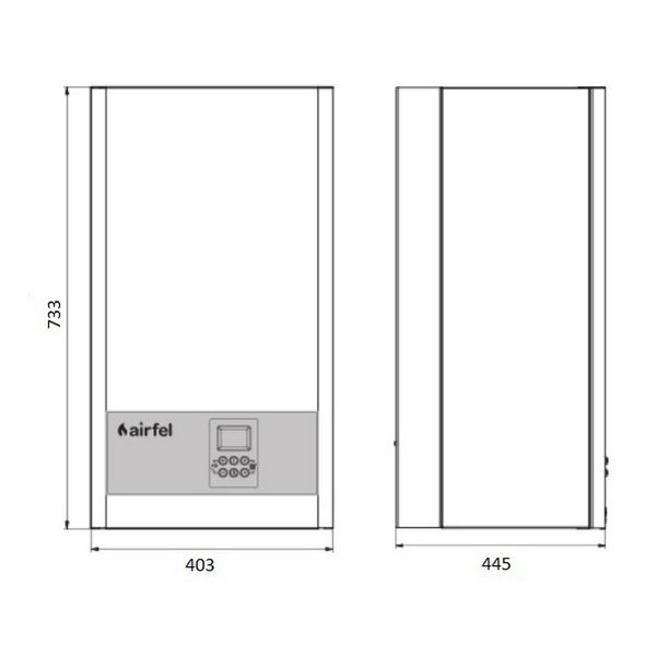 Котел газовый Airfel DigiFEL Premix 36 кВт SD00020237 фото