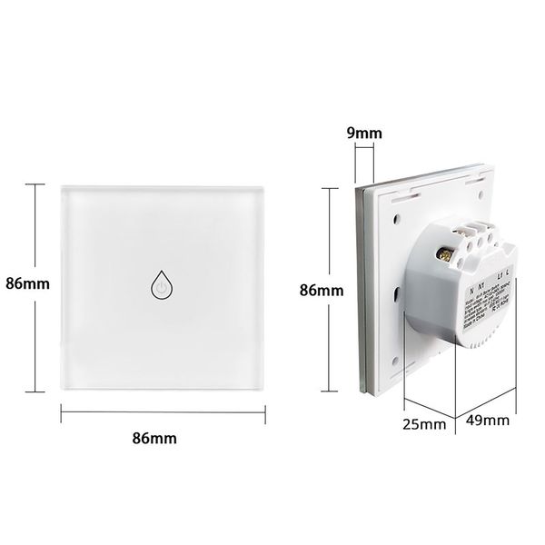 Контролер для бойлера Thermo Alliance (16А) з WiFi WS-EU-BW SD00049555 фото