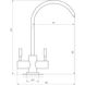 Кран для обратного осмоса Globus Lux ALPEN SBT1-76A-BB 000022220 фото 4