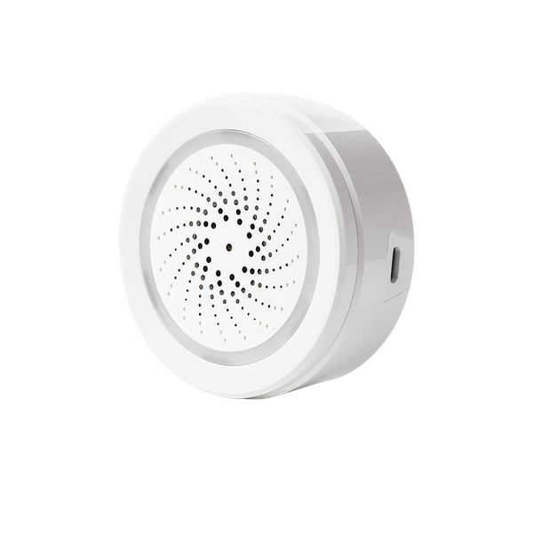 Беспроводной датчик температуры и влажности с сиреной WiFi WF-THP SD00049569 фото