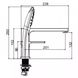 Смеситель для ванны на борт Gappo G1117-6 черный G1117-6 фото 9