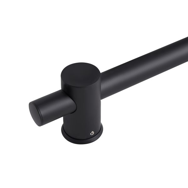 Душевая стойка Qtap Lepit 665 мм Black Matt SD00047525 фото