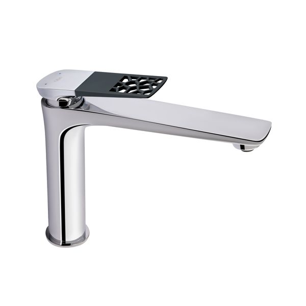 Ручка для змішувача Qtap Vlasta Chrome/Black SD00047663 фото