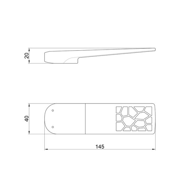 Ручка для смесителя Qtap Vlasta Chrome/Black SD00047663 фото