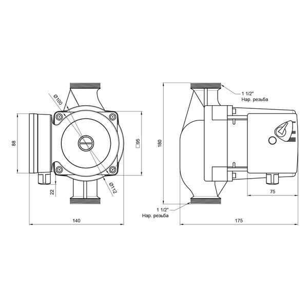 Насос циркуляционный Thermo Alliance LPS 25/80/180 SD00047130 фото