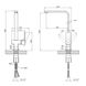 Змішувач для кухні Kroner KRM Ems - C030 CV017356 фото 9