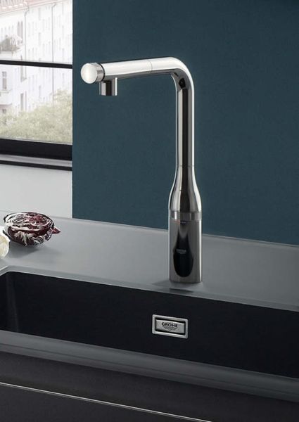 Змішувач для кухні Grohe Essence SmartControl з висувною лійкою 31615000 31615000 фото