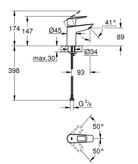 Набор смесителей Grohe BauLoop New UA123214S0 UA123214S0 фото