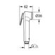 Лійка для гігієнічного душу Grohe Trigger Spray 27512001 27512001 фото 2