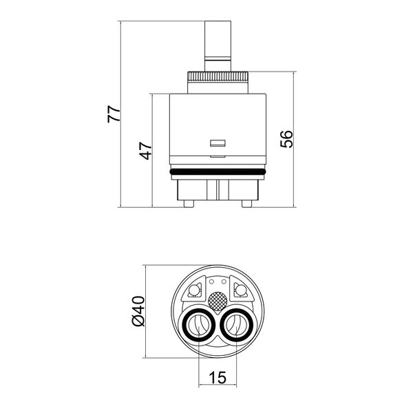 Картридж для смесителя Lidz Repair 40N SD00041908 фото