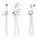 Набор гигиенический Volle Cascada H55 pistola gris 1586.190105 1586.190105 фото 3