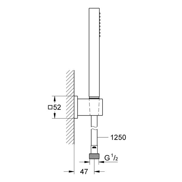 Душевой набор Grohe Euphoria Cube Stick 27703000 27703000 фото