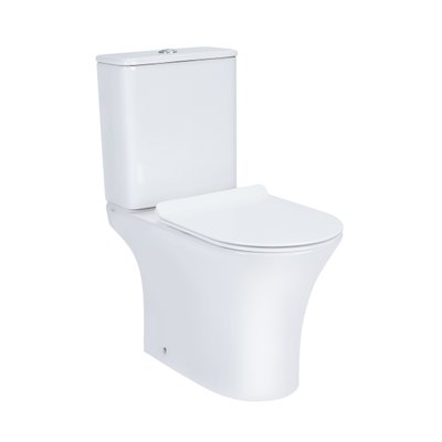 Унитаз-компакт Qtap Presto безободковый Soft-close SD00045982 фото