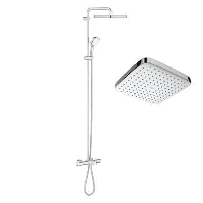 Душова система з термостатом Grohe Tempesta Cosmopolitan System 250 Cube 26691000 26691000 фото