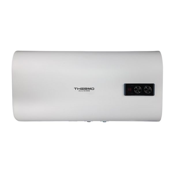 Бойлер Thermo Alliance 100 л плоский горизонтальный 2 кВт (0,8+1,2) SD00032266 фото