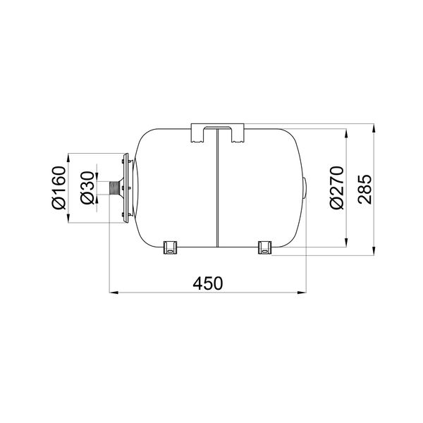 Гідроакумулятор Thermo Alliance 24 л SD00049343 фото