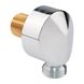 Подключение для шланга Qtap Spojeni круглое Chrome SD00035412 фото 1