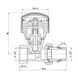 Кран радіаторний SD Forte Powerful 1/2" ВЗ з антипротіканням прямий SF230W15 SF230W15 SD00021135 фото 2