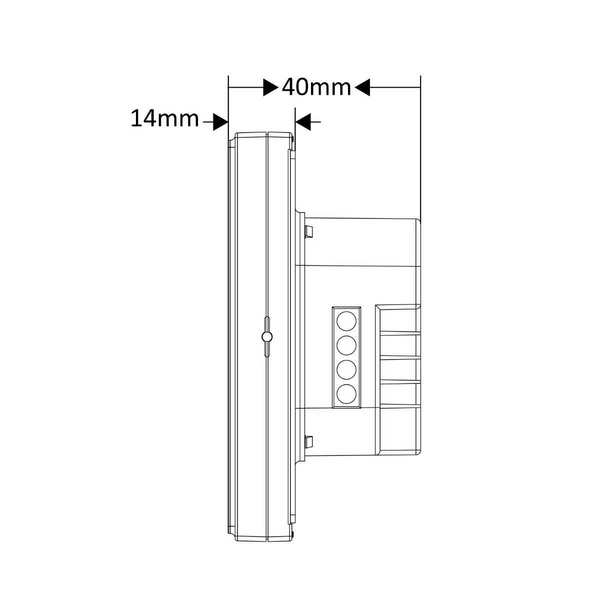 Терморегулятор Warm-On MCS 450 Touch білий TW208015 фото