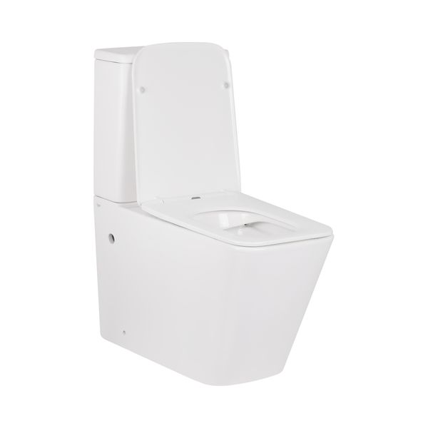 Унитаз-компакт Qtap Tern безободковый Soft-close SD00042533 фото