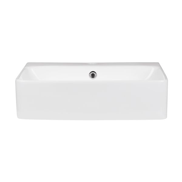 Раковина Qtap Nando 500х420х130 White с донным клапаном SD00037250 фото