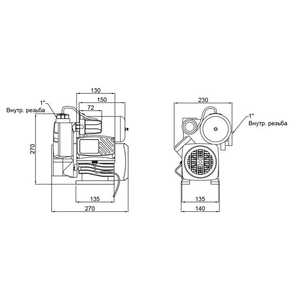 Насосні станції Thermo Alliance PZB750A 0,75 кВт SD00046837 фото