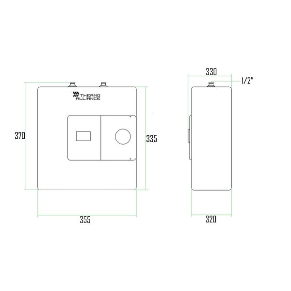 Бойлер Thermo Alliance 15л под мойку SF15S15N SD00036046 фото