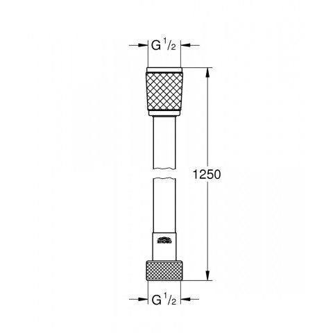 Шланг для душу Grohe Relexaflex 125 см 28150001 28150001 фото