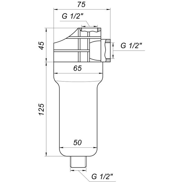 Фільтр поліфосфатний універсальний Bіо+ systems SL35 1/2″ 000009760 фото