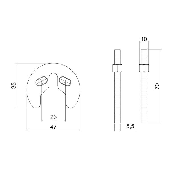 Кріплення для змішувача Lidz Repair 020 LDREP02025843 SD00031940 фото