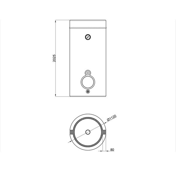 Водонагреватель косвенного нагрева Thermo Alliance KTA-00-200 без теплообменника SD00047375 фото