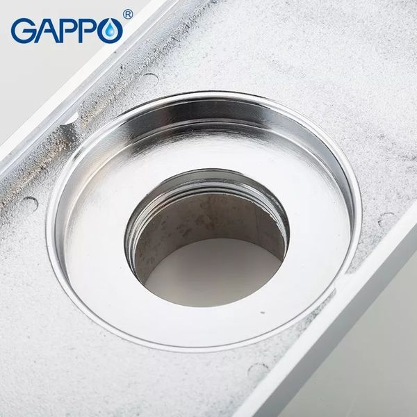 Трап для душа Gappo G82050 100х200 мм хром G82050 фото