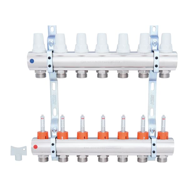 Коллектор Icma №K013 на 7 выходов с расходомерами SD00005242 фото