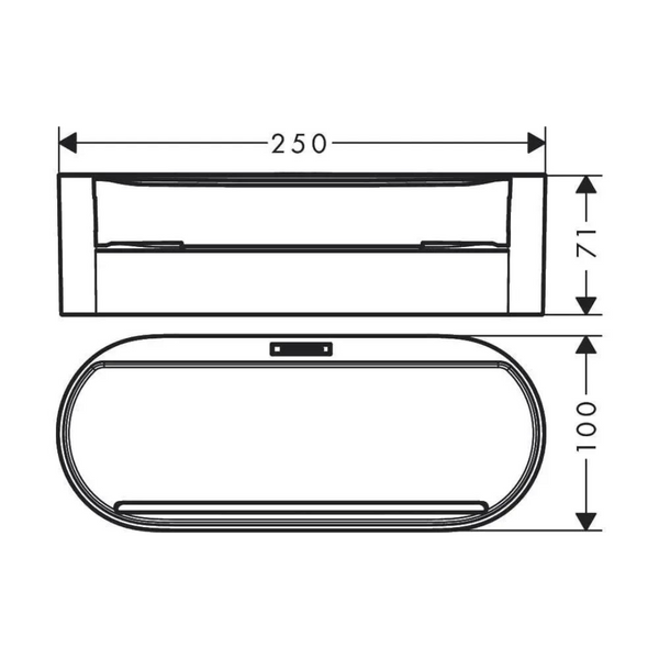 Набір для душу Hansgrohe WallStoris 24250670 чорний 24250670 фото