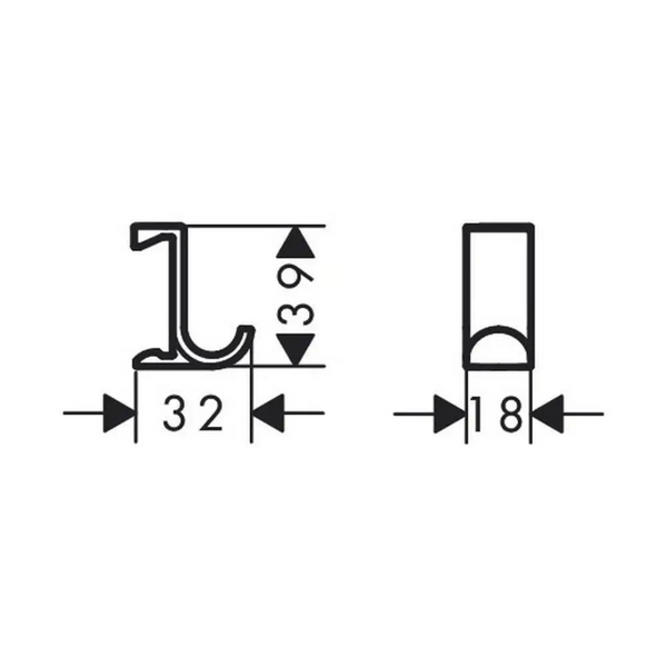 Набір для душу Hansgrohe WallStoris 24250670 чорний 24250670 фото