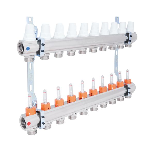 Коллектор Icma №K013 на 10 выходов с расходомерами SD00005248 фото