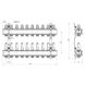 Коллектор Icma №K013 на 10 выходов с расходомерами SD00005248 фото 3