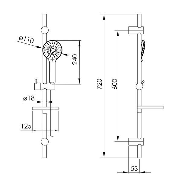 Набір змішувачів Imprese kit21082 (3в1) 052631 фото