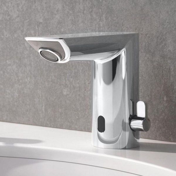 Змішувач для умивальника сенсорний Grohe BauCosmopolitan E хром 36453000 36453000 фото