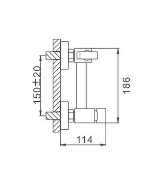 Гигиенический душ Frap F7504-6 черный F7504-6 фото