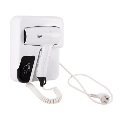 Фен із тримачем Qtap Pohodli 1200 Вт F1200RNP White SD00042872 фото